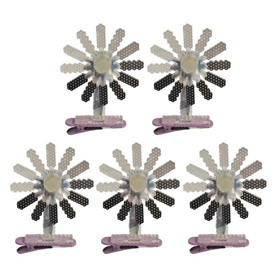 Design Načítání Mozku Sponka do Vlasů Humorný Výraz Rotační Sponka do Vlasů Protiskluzové Zuby Stabilní Design Vlasová Spona