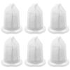 Set of 6 Plastic Vacuum Filter Vacuum Cleaner Replacement for VC100