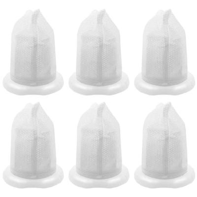 Lot de 6 Filtres à Vide en Plastique Remplacement pour Aspirateur VC100