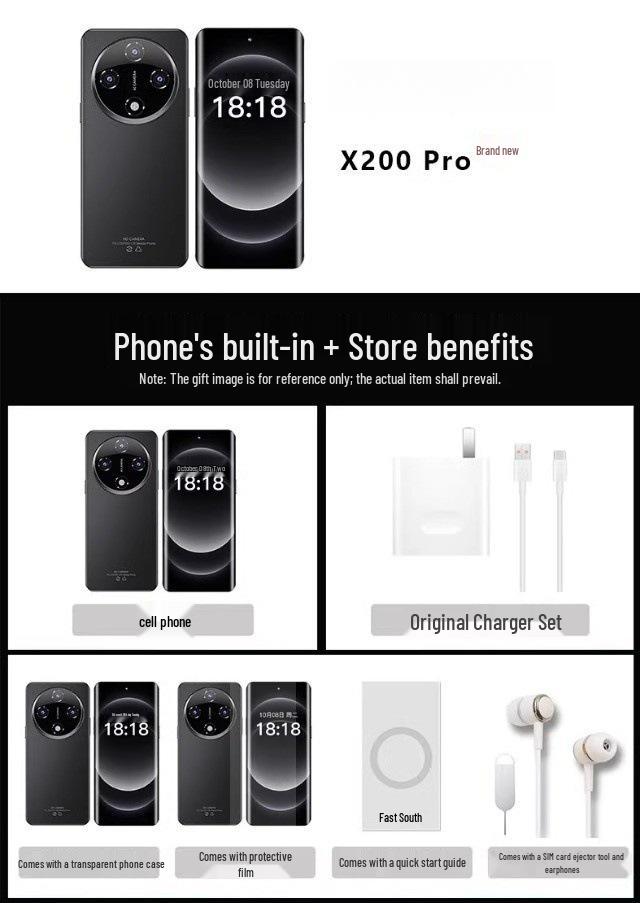 X200pro 5G Dual SIM Smartphone: New, Genuine, Student-Friendly