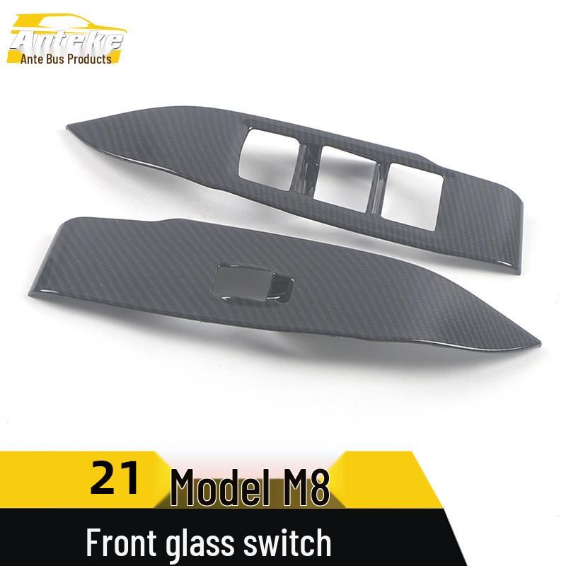 GAC 18-20 GM8/21 M8 Dekorativ Ram för Strömbrytare i Framdörrens Glas