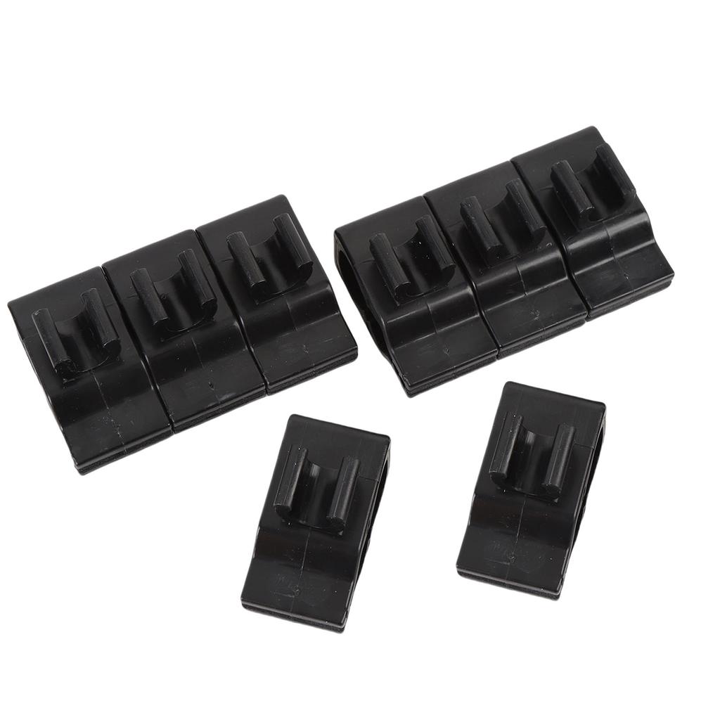 14 st Klubbväskklämmor Plast Putterhållarklämma Klubborganisatörstillbehör för övning