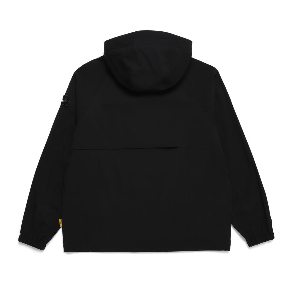 Nationalgeographic N242Uft940 Adeli Lightweight Woven Stretch Long Sleeve Anorak Carbon Black