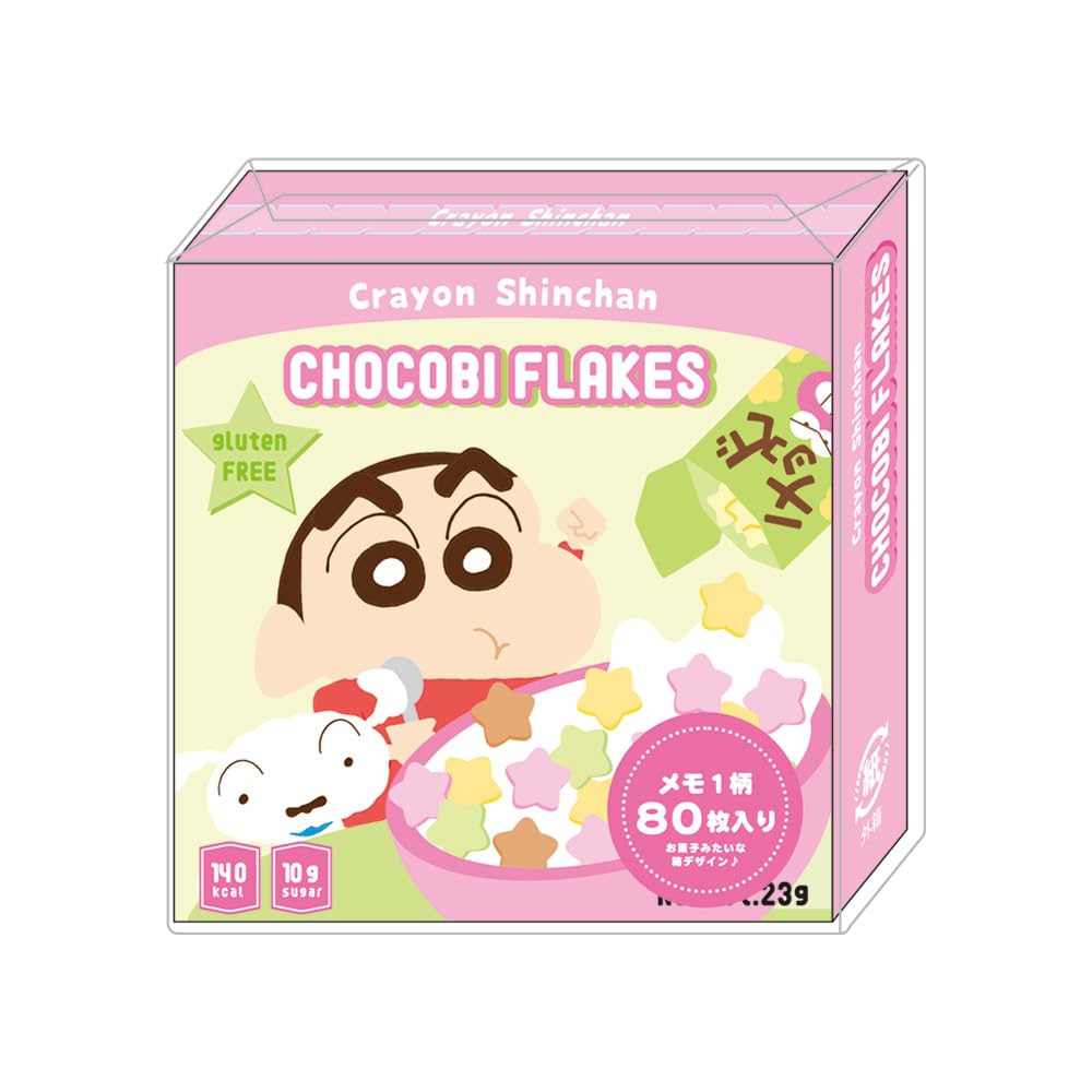 

Коробка конфет Tees Factory Crayon Memo Chocobi Flakes xx Shin-chan В6,5 Ш6,5 Г1,5 см KS-5543388CF