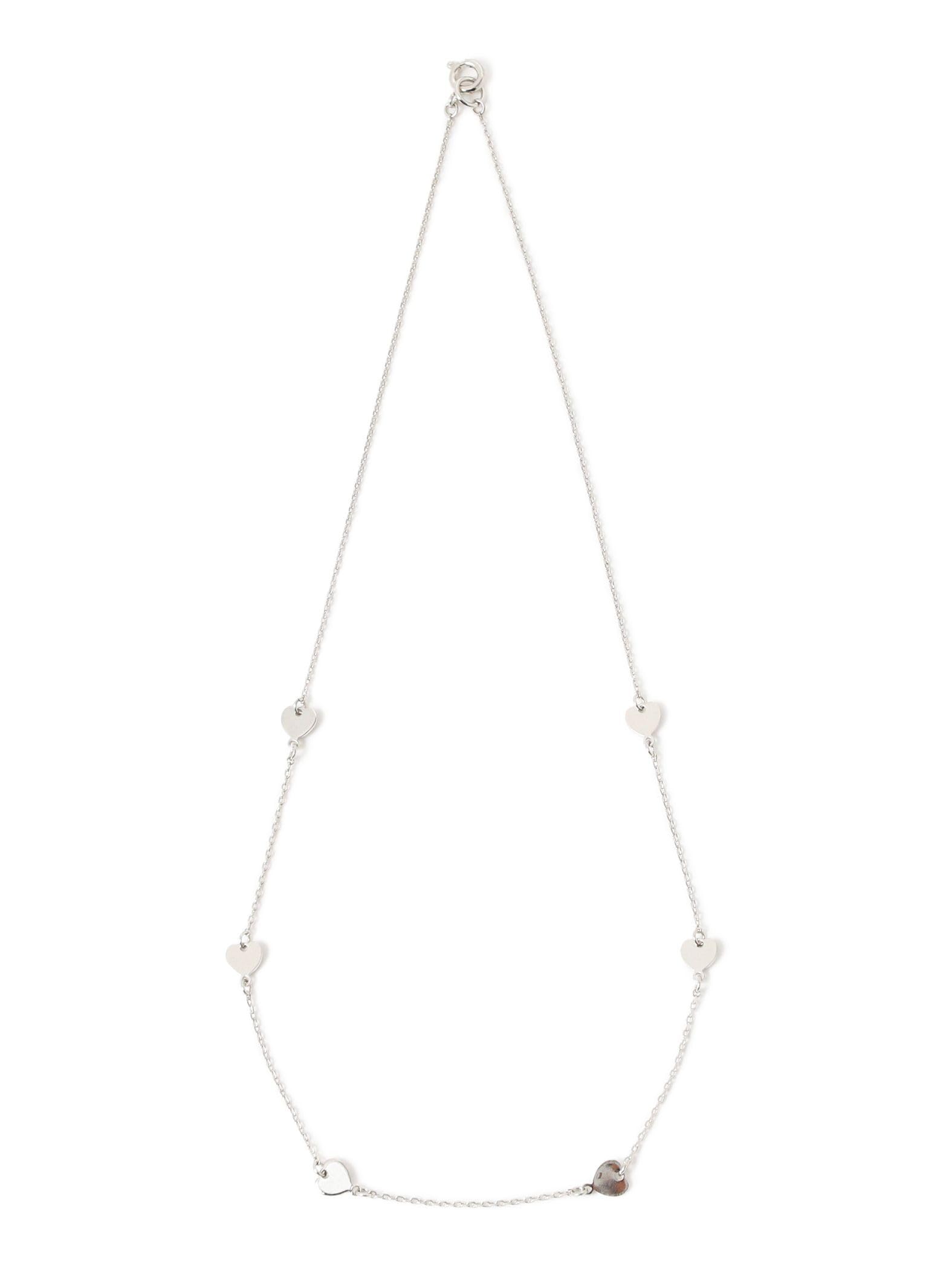 [Ray Beams] Accessories Heart Chain Necklace Women s SILVER ONE SIZE