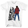 Back To The Future Movie Marty McFly Back To Back Men's T Shirt Michael J Fox