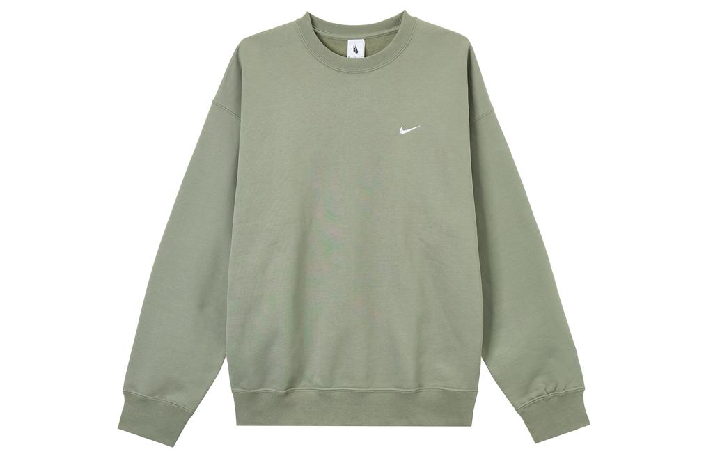 Nike Solo Swoosh Fleece Crewneck 'Army'
