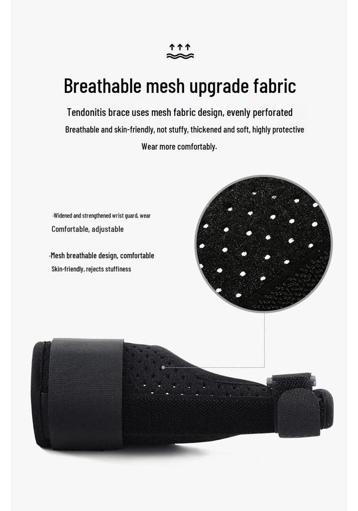 Adjustable Sports Thumb & Wrist Joint Protector with Steel Support