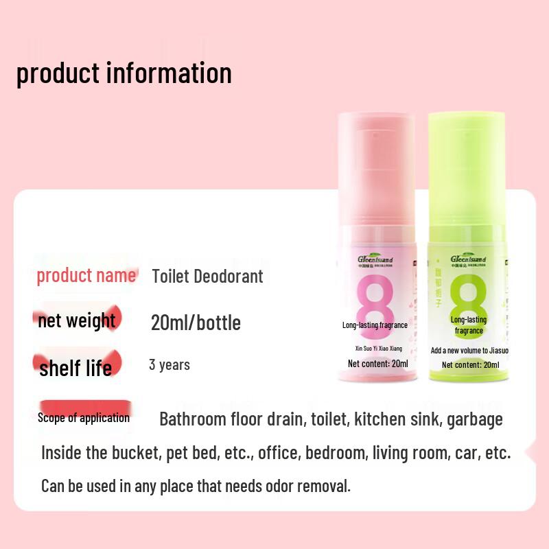 Toilet & Bathroom Deodorizer Air Freshener