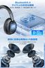 First Bluetooth Wireless ANC Noise Wired and Up to 35 Hours of Multipoint Comfortable and Lightweight Sound Leak 3 EQ Cable Black Industry's 5.4