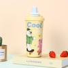Stainless Steel Insulated Tumbler With Straw Women Cartoon Design Portable Tea Coffee Cup 500ml
