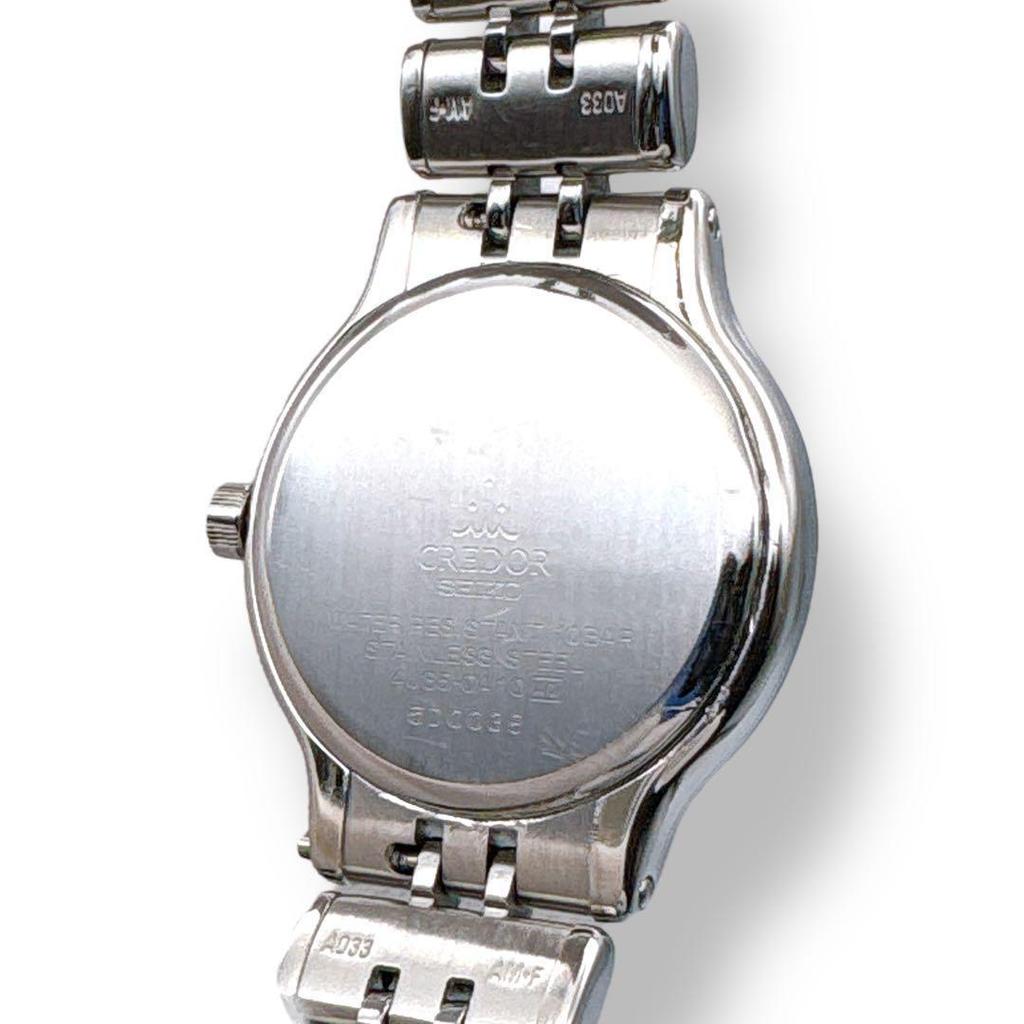 [USED] Credor 4J85-0A10 Silver Quartz Women's Watch
