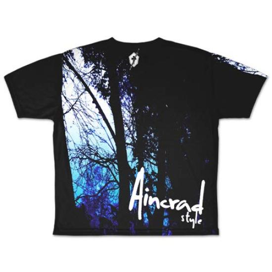 Cospa Sword Art Online Alicization Kirito Underworld plná grafika velikost XL Verze. Oboustranné tričko