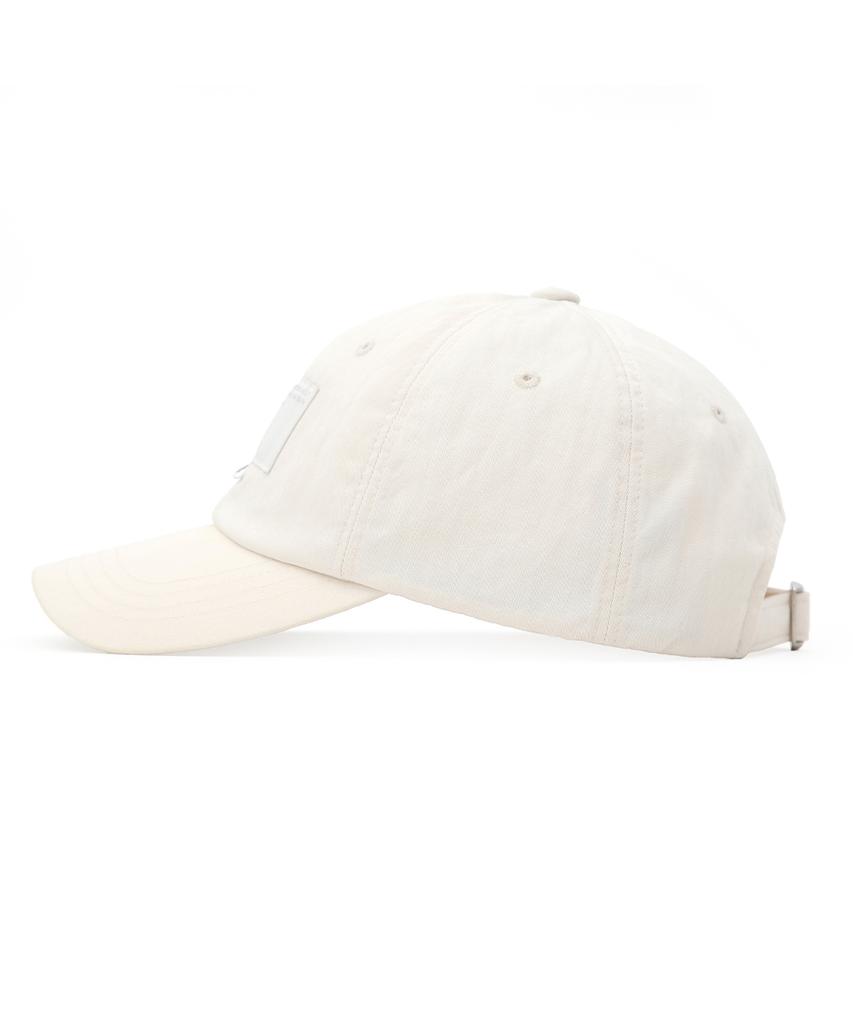 Eondeokeonteulolseutyudio Logo Label Point Washed Cotton Basic Ball Cap Ball Cap / S Label / Washed Ivory