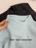 Women's Autumn/Winter 2026 Korean-Style Half-High Collar Thick Sweater: Versatile Inner and Outer Wear