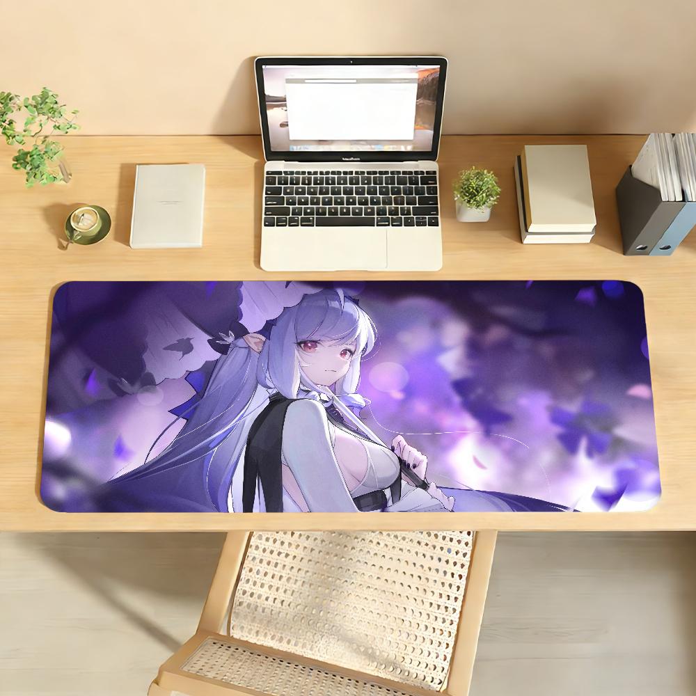 Game ZZZ Vivian Mouse Pad Non-slip Rubber Gamer Balance Computer Mat Decoracion Deskmat Laptop Office Large