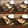 Clear Acrylic Makeup Layered Storage Box Dressing Table Cosmetic Lipstick Organizer Boxes Desktop Drawer Divider Storage