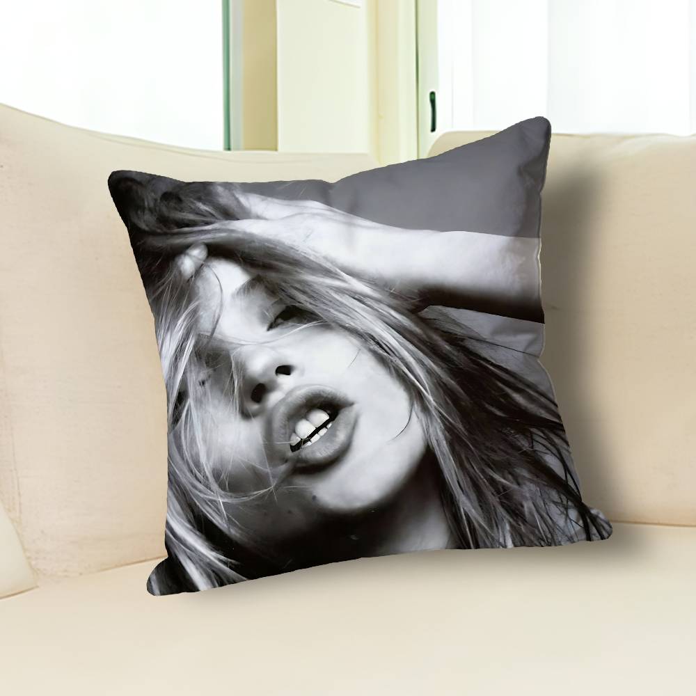 Model K-Kate M-Moss Pillow Cases for Bedroom Living Room Sofa Home Decor Polyester Cushion Cover with Zipper
