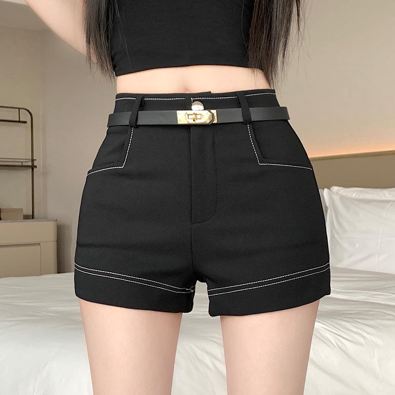 Women s 2026 Korean Retro Urban Letter Print High-Waisted Pants Large