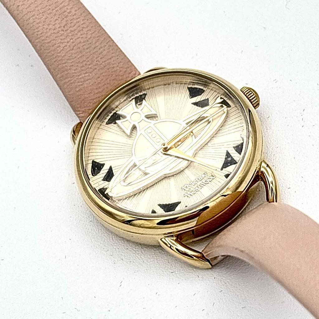 Used Vivienne Westwood Orb Watch VV163BGPK Ladies Watch Beautiful Condition With Box Vivienne Westwood