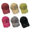 Trendy Rhinestones Sun Hat Fashion Women Baseball Hat Youth Baseball Hat for Outdoor Activity