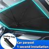 Sluneční clona na auto deštník Přední sklo Sluneční clona Skládací slunečník Letní UV ochrana Izolace tepla auta Auto Univerzální