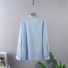 Spring New Casual Chiffon Shirt Women Shirts Fashion Female Long Sleeve Loose Solid Blouse Tops Office Lady Clothes Popular