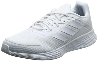 Adidas Duramo SL KYJ92 Běžecká obuv Dvě velikosti cm Pánské boty, Bílá/Bílá obuv/Šedá (FW7391), 25.5