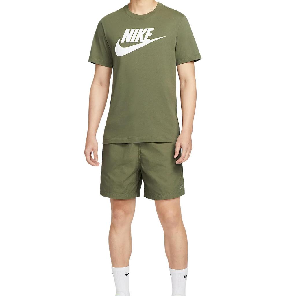 Nike Sportswear T Shirt Men's Medium Olive Green AR5005-222