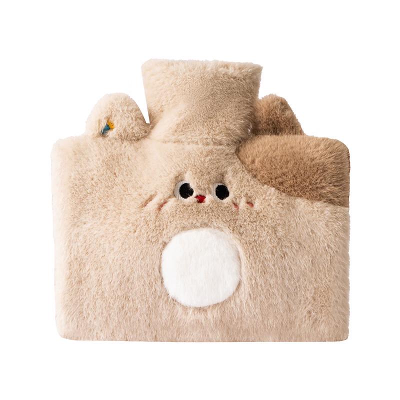 Tianhong Winter Cartoon PVC Hot Water Bottle with Double Hand Pockets