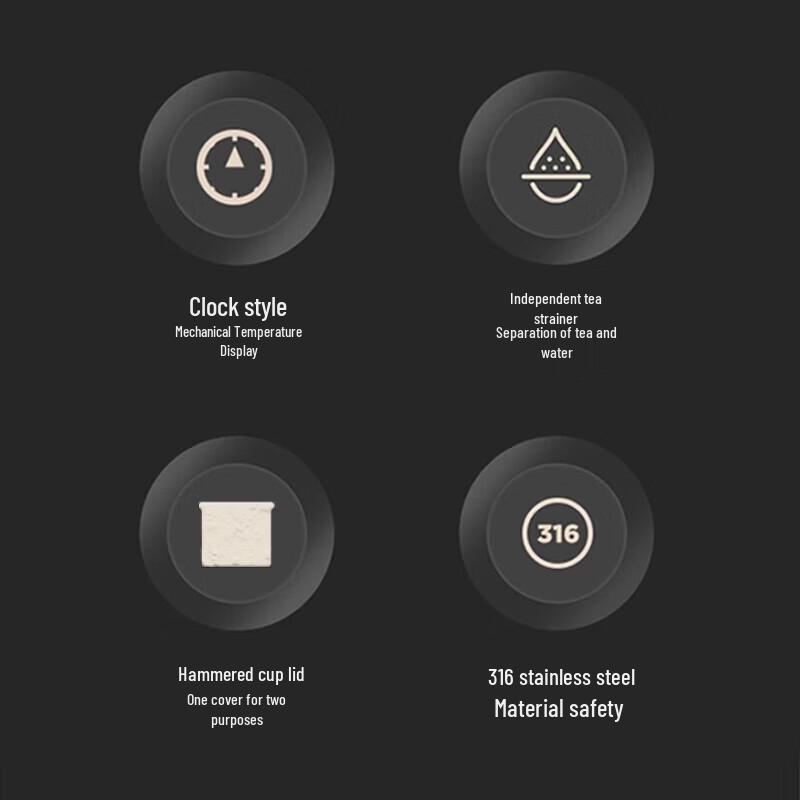 MENDASHI SG500 Tea Infuser Travel Mug