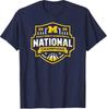 Michigan Wolverines National Champs 2026 Basketball Icon T-Shirt