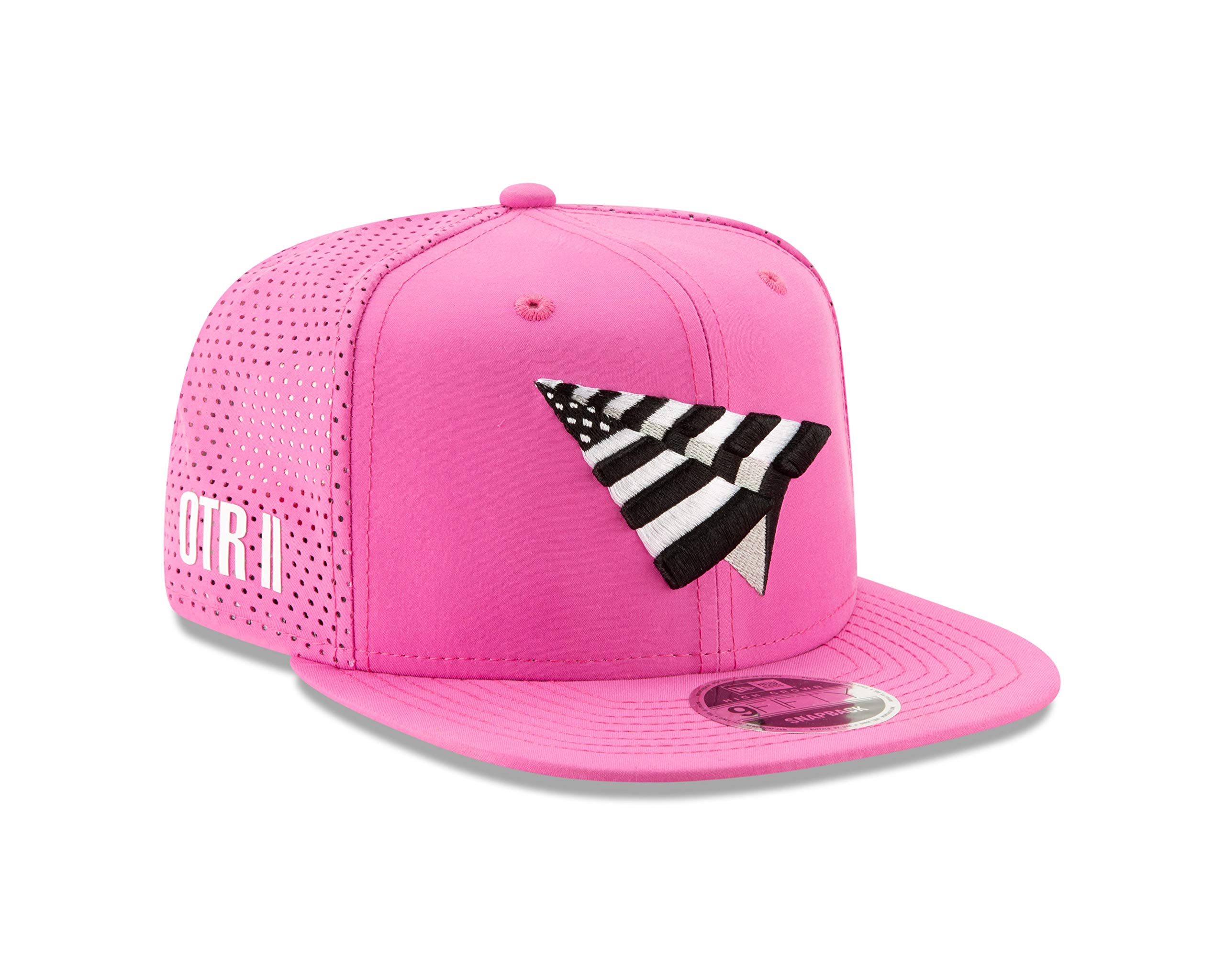 ROC NATION CROWN ON THE RUN II OTR II 9FIFTY HI CROWN SNAPBACK NEW ERA Snapback PINK (ROC NATION) [Used] розовый