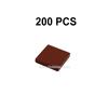 200pcs 3068 FLAT TILE 2X2 Ceramic Tile Bricks DIY MOC City Building Blocks Figure Educational Creative Toys