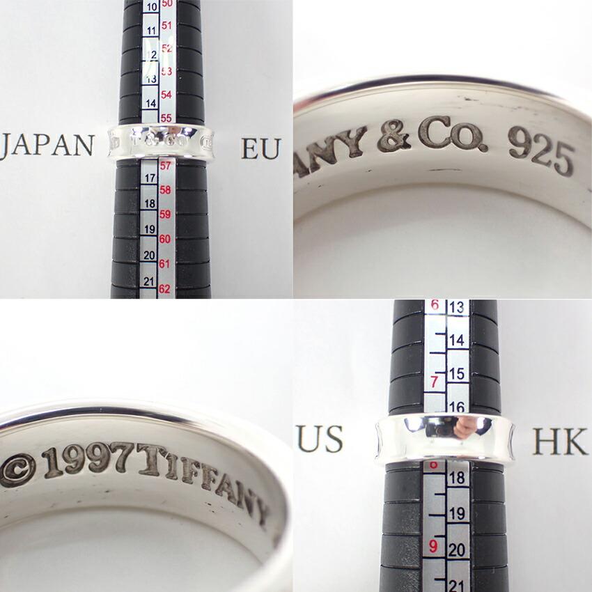 [Used] TIFFANY 925 1837 Ring / Size 16 / J84-2