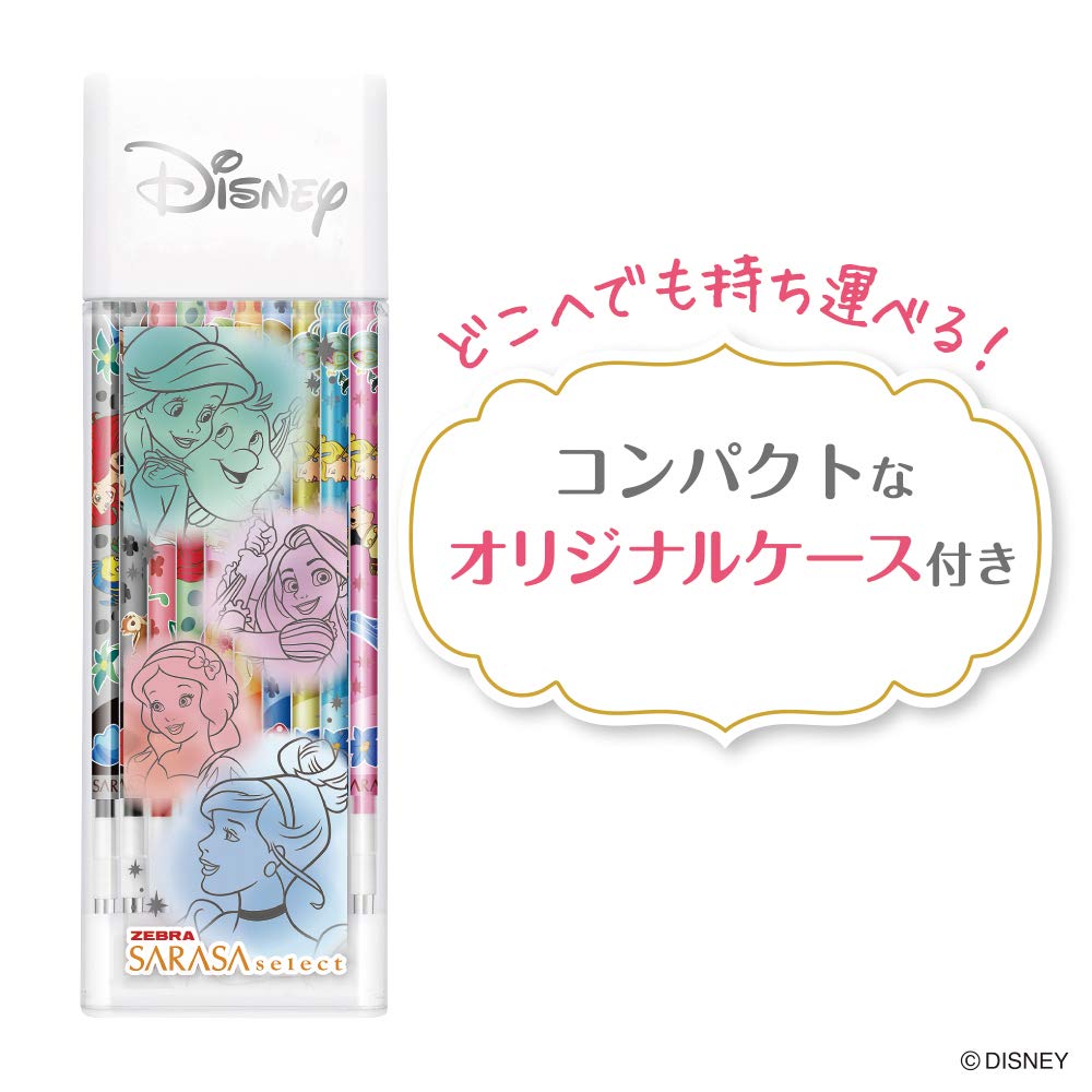 Zebra Refill Disney Princess 10 Colors NJK-0.5 SE-RNJK518-DSP2