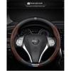 Car Steering Wheel Cover with Embossed Pattern and Carbon Fiber Texture for Nissan  Rogue Murano Pathfinder Kicks  Armada Patrol