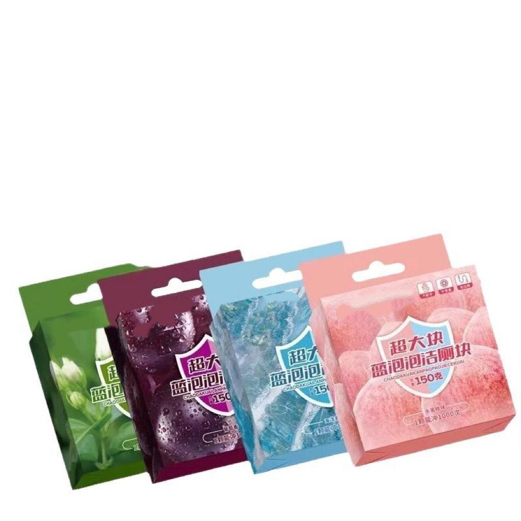 

Блок для чистки туалета с лавандой Дезодорирует, Удаляет накипь и Устраняет запах 1box фиолетовый