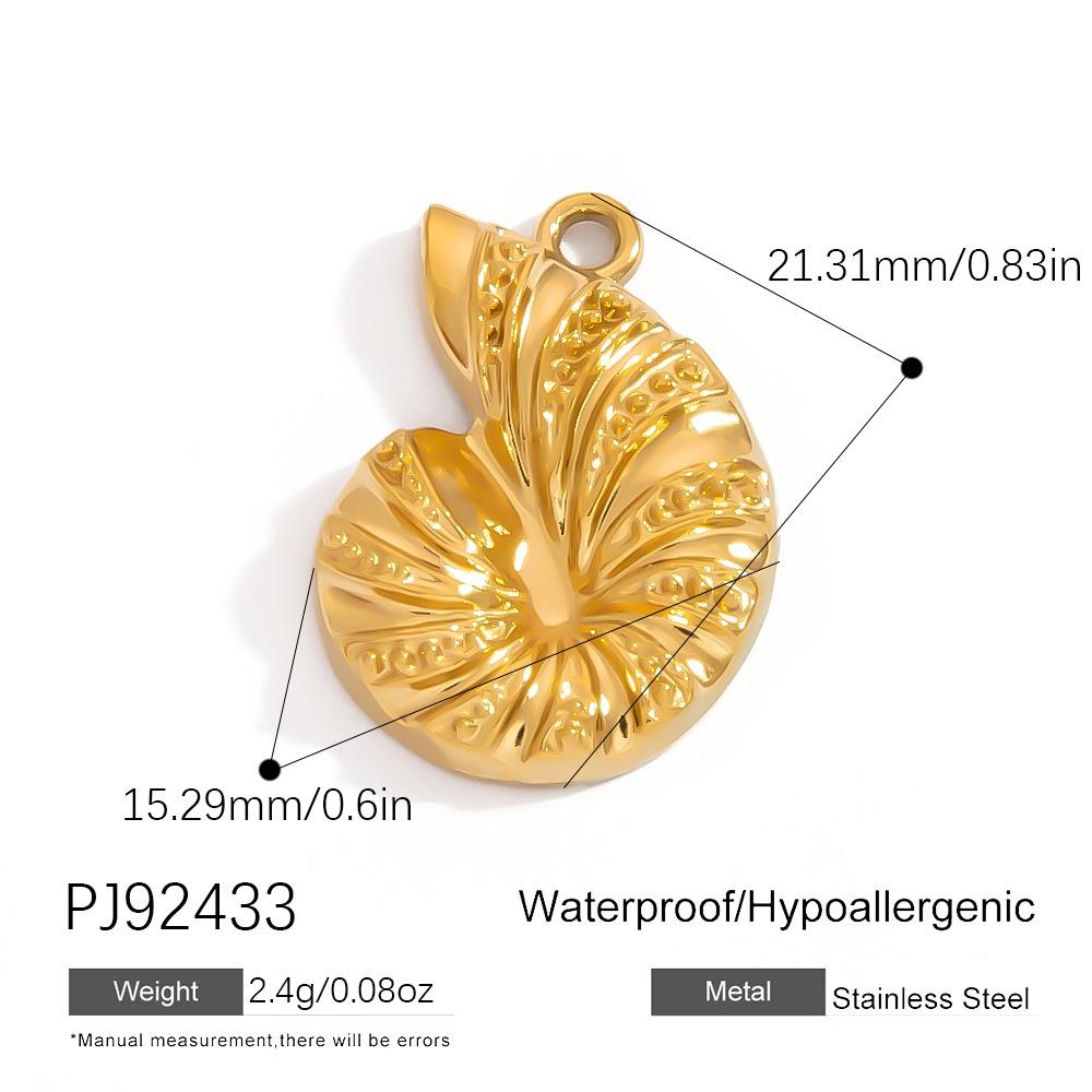 Stainless Steel DIY Jewelry Accessories Cartoon Enamel Pendant for Bracelets and Necklaces