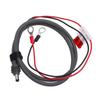 O Ring DC Charging Cable 18AWG Red Black Parallel O Ring DC Power Cable with Fuse for Off Grid RV Boat 2m   6.6ft