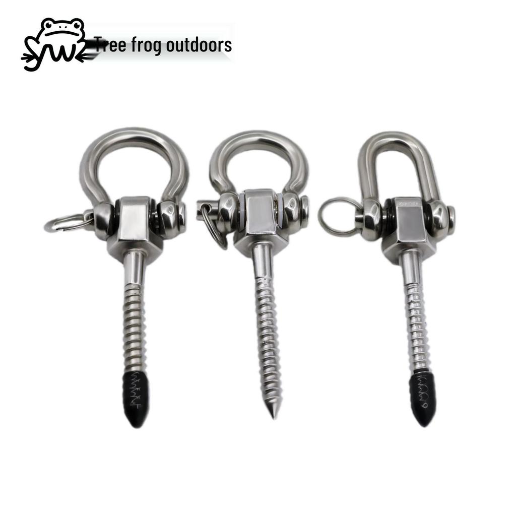 Stainless Steel Heavy Duty Swing Hooks for Porch Hammock, Punching Bag, or Yoga Chair.