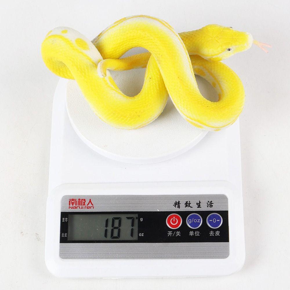 Reptile Animal Snake Action Figures Python Cobra Simulation Snake Rattlesnake Model  Prank Toy