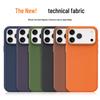 iPhone 17 Pro Max Magnetisches Tech-Stoff-Case, Sturzsichere AI-Button-Schutzhülle
