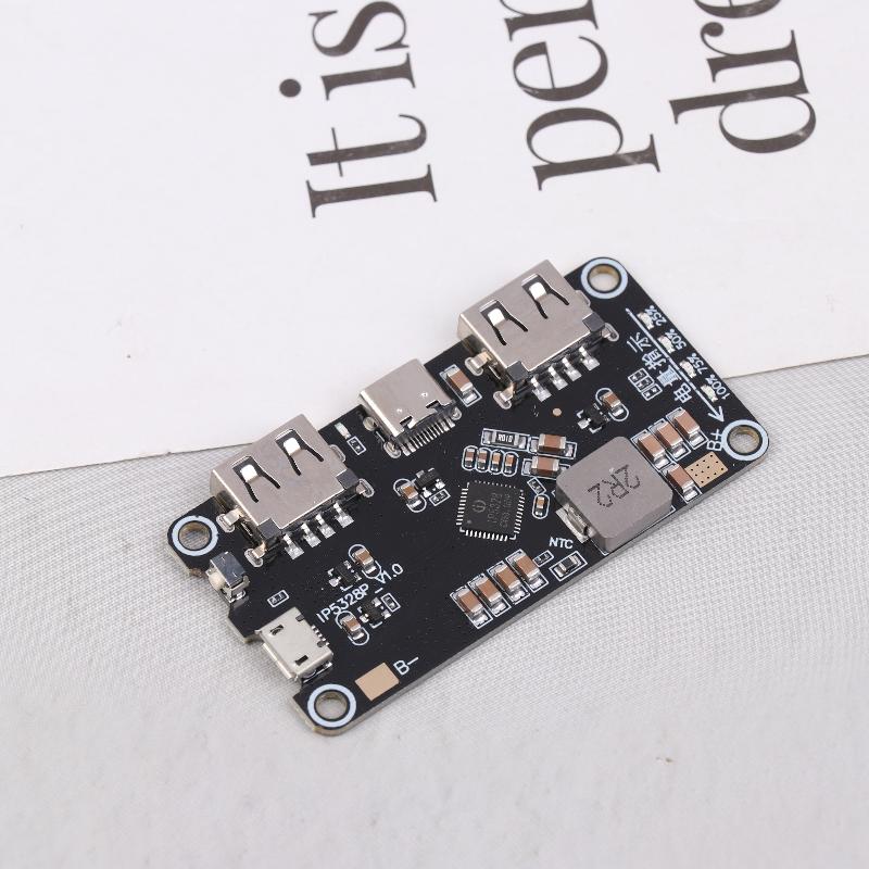 Ip5328P Bidirectional Fast Charge Module 3.7V To 5V/9V/12V Boost Converter For Power Bank Diy Charging Discharging