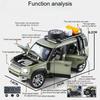 AAYE1 1:24 Scale Land Rover Defender 110 Range Rover Car Model Toy Metal Diecast Shock Absorption Cross-Country Vehicles Boys Presents