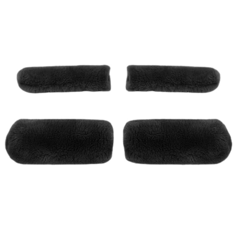 

4 Pack Stylish Handlebar Covers Anti slip Motorcycle Handlebar Covers Breathable Gloves for Motorcycles & Electric Bikes чорний