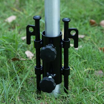 Adjustable Outdoor Camping Beach Fishing Umbrella Base Tent AnchorPegs Canopy Pole Fixer Versatile Stakes For Tents And Canopie