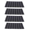 256pcs Quadrilateral Shape Tactile Sticker Set Silicone Braille Stickers Bump Dots for Visually Impaired 10mm Diameter