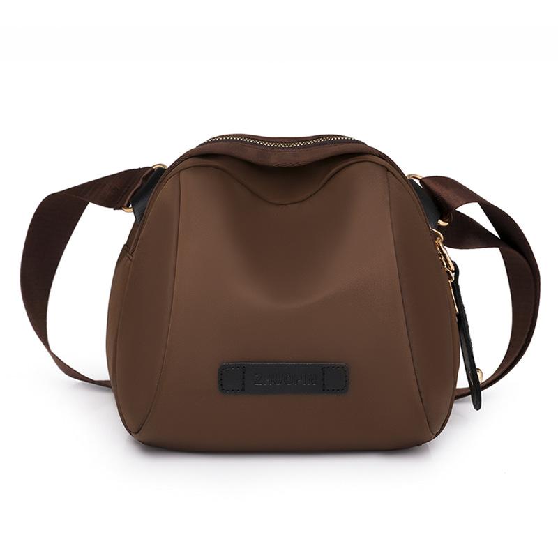 New Shoulder Small Bag Women's Messenger Bag Women's Bag Canvas Bag Versatile Fashion Women's Oxford Cloth Shell Bag
