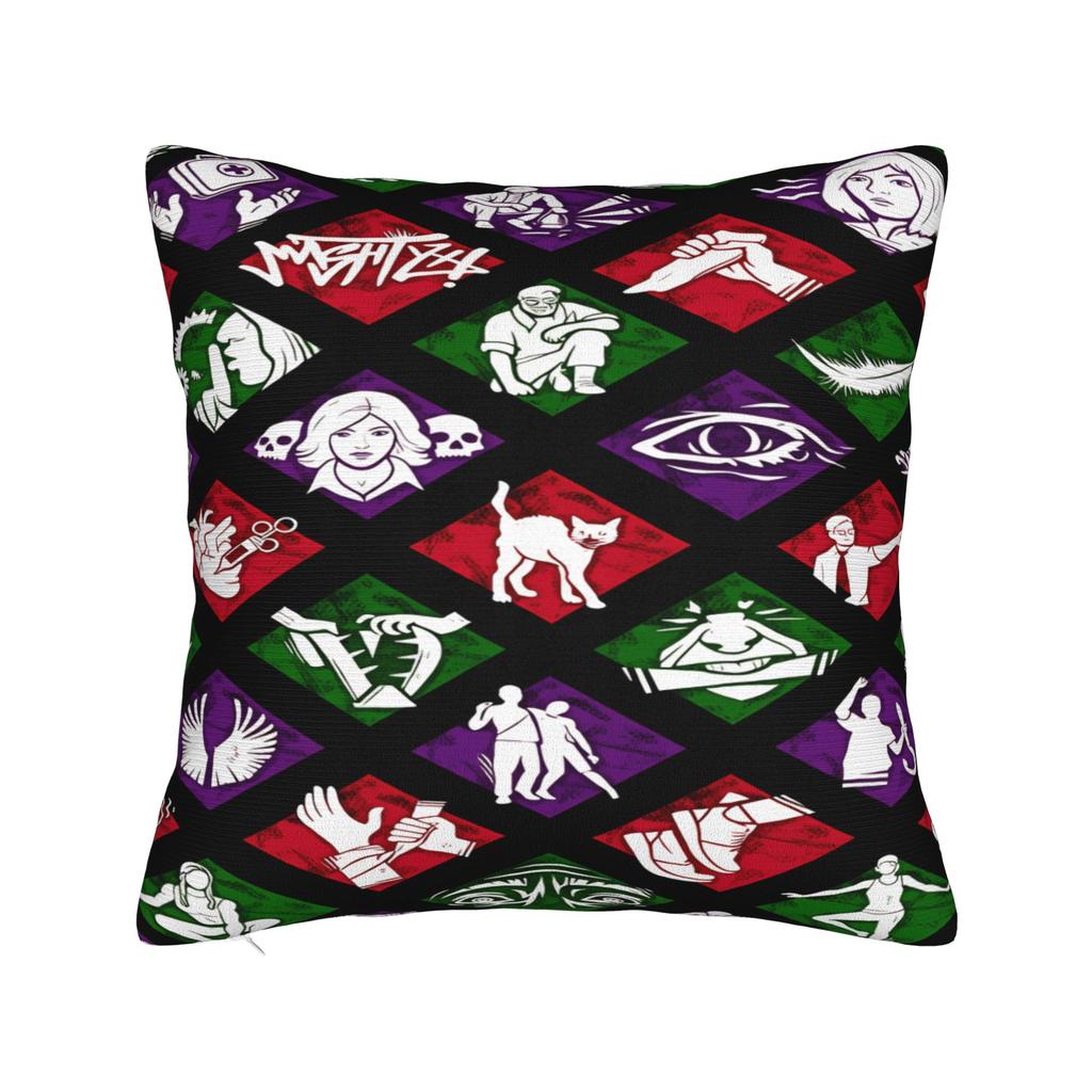 Pillow Case Game D-Deads-By-D-Daylight Comfy Pillow Cover For Sofa Bedroom Home Decor Kawaii Pillowcases